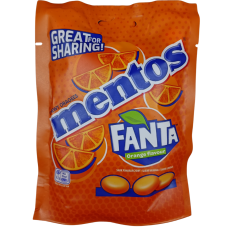 Жувальні драже з апельсиновим смаком Fanta Mentos 160g