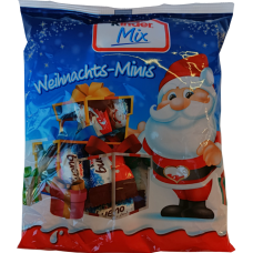 Асорті солодощів Weihnachts-Minis Kinder 153g