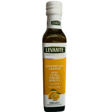 Олія оливкова з лимоном olio extra vergine di olliva Levante 250ml