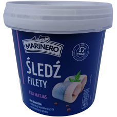 Філе оселедця без шкірки A'la Matjas в розсолі Marinero 1200g