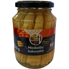 Маринована міні Кукурудза asia flavours 340 g.