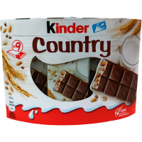 Батончики Kinder Country 10 штук Ferrero