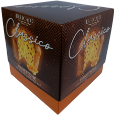Панетон з родзинками та апельсиновою цедрою Panettone Classico Delicato Italiano 800g