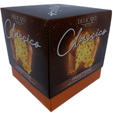 Панетон з родзинками та апельсиновою цедрою Panettone Classico Delicato Italiano 500g