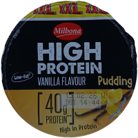 Протеїновий пудинг без доданого цукру зі смаком ванілі High Protein Pilos 400g