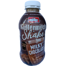 Молочний напій зі смаком молочного шоколаду Shake Mullermilch 400ml