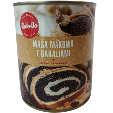 Макова маса з сухофруктами Bakello 850g