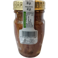 Філе анчоуса в соняшниковій олії Filetti di Acciughe Vittoria 80g