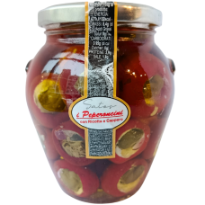 Перці з рікотою та каперсами Peperoncini con Ricotta e Cappero Satos