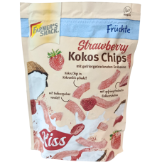 Сублімована полуниця та кокос Strawberry Kokos Chips Farmer's Snack 100g