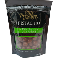 Фісташка в молочному шоколаді з тістом кадаїфі Elitte Prestige 100g