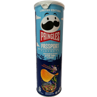Картопляні чіпси зі смаком смаженої страви по японськи Passport Pringles 165g