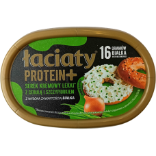 Протеїновий кремовий сир з цибулею Laciaty protein 135g