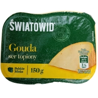 Плавлений сирок гауда Ser topiony Gouda Swiatowid 150g