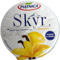 Йогурт зі смаком ванілі Skyr Piatnica 150g