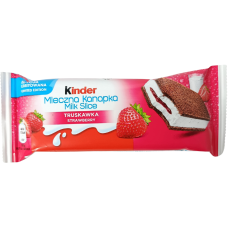 Бісквіт з полуничним джемом Kinder 28g