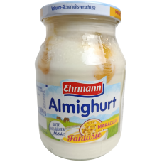 Йогурт в склі зі смаком маракуя Almighurt Maracuja Ehrmann 500g