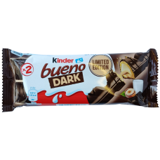 Батончики Кіндер Буено в темному шоколаді Kinder Bueno Dark 2 шт 43g