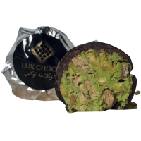 Дубайські цукерки в темному шоколаді LUX CHOCO №4127 (фісташка, мигдаль, фундук)