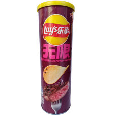 Картопляні чіпси зі смаком стейка з чорним перцем Lay's 90g