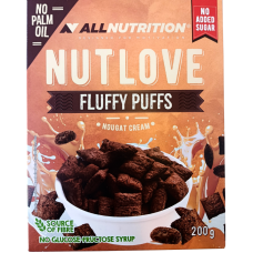 Сухий сніданок подушечки зі смаком нуги без цукру Nutlove AllNutrition 200g