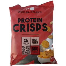 Протеїнові чіпси з гороху зі смаком барбекю Protein Crisps Accelerate 70g
