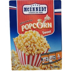 Поп-корн для мікрохвильовки popcorn sweet Mcennedy