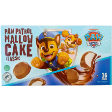 Маршмелоу на печиві в молочному шоколаді класичне Mallow Cake Paw Patrol 200g