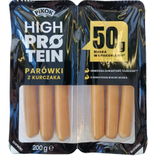 Сосиски парові курячі High Protein Pikok 200g