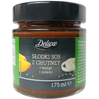 Соус солодкий чатні з манго та травами Slodki sos Deluxe 175ml