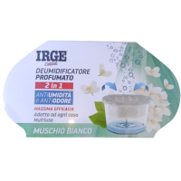 Ароматизований вологопоглинач з ароматом білого мускусу Deumidificatore Profumato Irge Casa 400ml