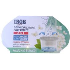 Ароматизований вологопоглинач з ароматом білого мускусу Deumidificatore Profumato Irge Casa 400ml