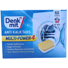 Таблетки для очищення пральних машин Denk mit Geschirr-Reinger Multi-power 60 tabs 960g