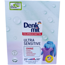 Порошок для прання Colorwaschmittel Ultra Sensitive 1.350kg