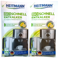 Засіб від накипу з чайників та кавових машин з лимонною кислотою Heitmann 2*25g