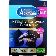 Серветки для збереження чорного кольору Dr. Beckmann 8 штук