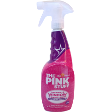 Засіб для очищення вікон та скла з трояндовим оцтом в спреї The mieacle Window The Pink Stuff 750мл
