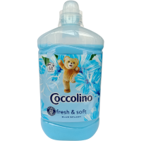 Кондиціонер для білизни парфумований Синій сплеск Blue Splash Coccolino 1700ml 68 прань