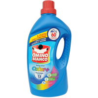 Гель для прання концентрований для кольорових речей Omino Bianco Color+ 60 прань 2400ml