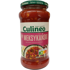 Соус томатний з додаванням перцю, червоної квасолі та кукурудзи Sos Meksykanski Culineo 520g