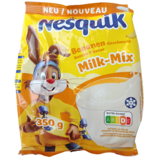 Какао-напій Nesquik з банановим смаком Nesquik Nestle 350g