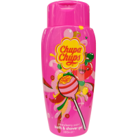 Дитячий гель для душу+ шампунь Chupa Chups Strawberry 300ml