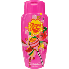 Дитячий гель для душу+ шампунь Chupa Chups Strawberry 300ml