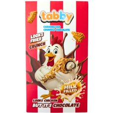 Шоколадні курячі ніжки у карамелізованому печиві Tabby 50g