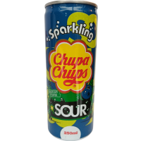 Напій газований Чупа Чупс з смаком чорниці Chupa Chups Sparkling Sour 250ml