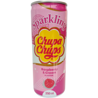 Напій газований Чупа Чупс з смаком малини Chupa Chups Raspberyy&Cream 250ml