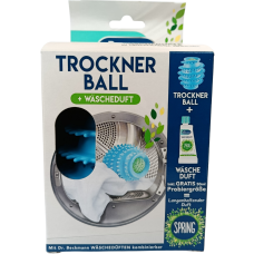 Куля для сушки одягу з парфумованим ополіскувачем Trockner Ball+Wascheduft 50ml