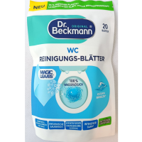 Серветки для миття унітазу аромат бризу Dr.Beckmann 20шт 44g