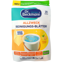 Серветки для миття підлоги з цитрусовим ароматом Dr.Beckmann 20шт