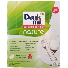 Таблетки для посудомийної машини Geschirr Reiniger Nature Denk Mit 30 tabs